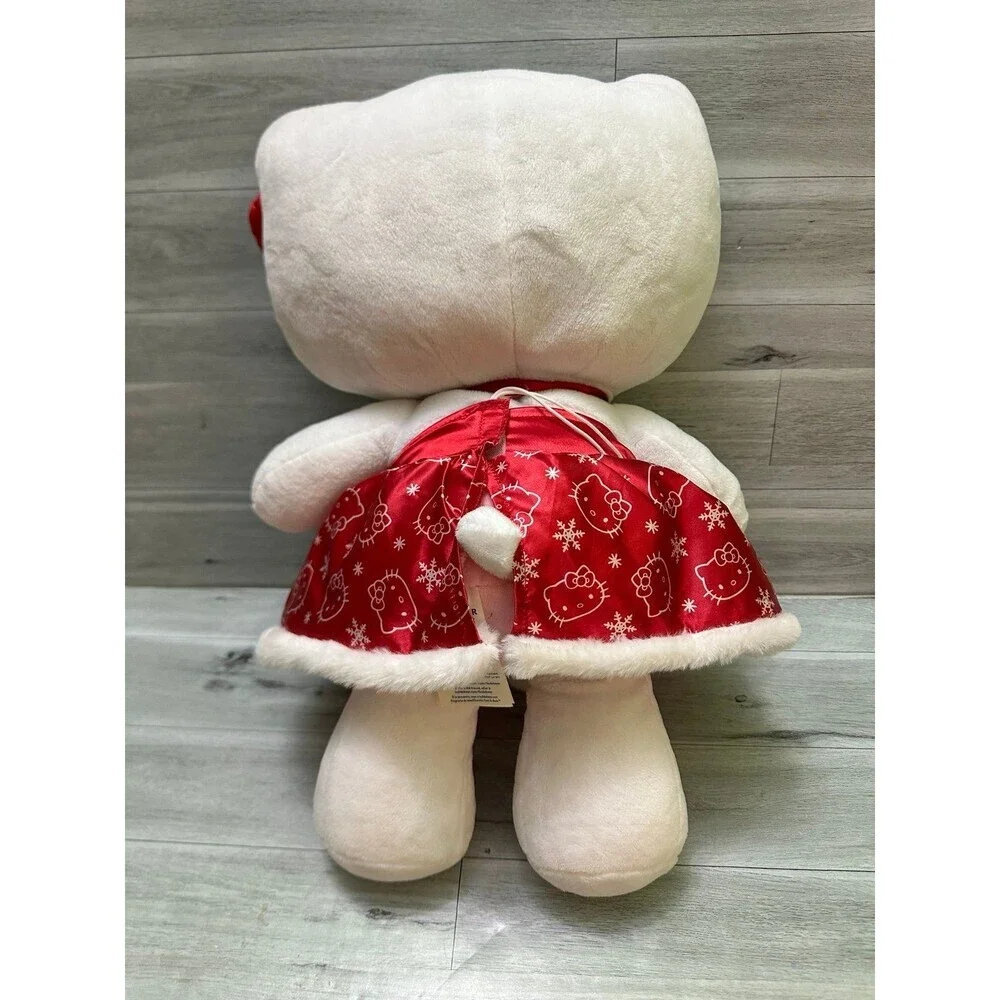 Sanrio Hello Kitty  Holidays Plush in Red and White Holiday Dress